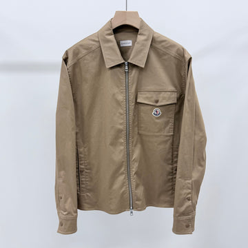 Moncler Gabardine Cotton Jacket Beige 158435966 [P]