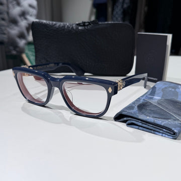 CHROME HEARTS (S) / Sitonit Brille in Marineblau 158440568 [P]