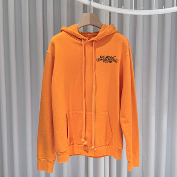 Chrome Hearts Orange Collaboration Logo Hooded Sweatshirt 158440743 [P]