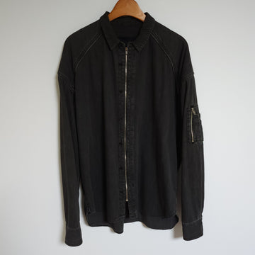 Juun.j Denim Black Jacket for Men MA-1 Button Shirt JC9364P045 158444594 [P]