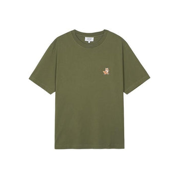 Maison Kitsune Unisex Speedy Fox Patch Comfort T-Shirt Bay Leaf MM00125KJ0008-0079 130327127 [P]