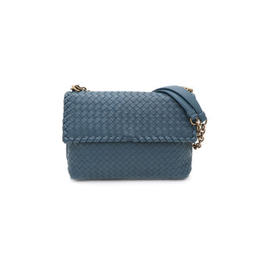 Bottega Veneta Intrecciato Napa Olympia Small Shoulder Bag with Gold Chain 386498 158456131 [P]