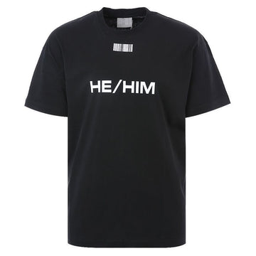 VETEMENTS HE Barcode T-Shirt Schwarz 32928726 [P]