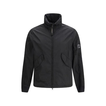 CP COMPANY 26SS レンズ ワッペン クローム R ハイネック ジャケット ブラック 20CMOW006A 005904D 999 153589450 [P]