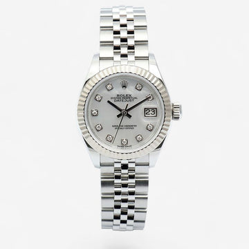 ROLEX 279174 MOP Perlmutt Datejust 28 Damen Edelstahluhr 2019 Originalzertifikat 158459236 [P]
