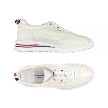 Thom Browne Soft Tech Runner RWB Unlined Sneakers White MFE018B L0064 100 158461862 [P]