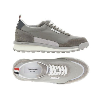 Thom Browne Three Stripe Tab Sneakers Tonal Gray MFD271B 05584 982 158461872 [P]