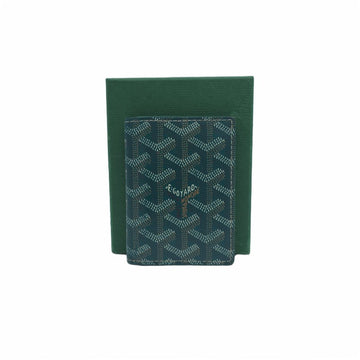 Goyard Saint-Marc Card Holder Canvas Card Wallet Green 158463332 [P]
