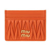 MIU MIU Kartenhalter aus Napa-Leder 158467241 [P]
