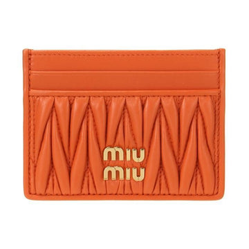 Miu Miu Nappa Leather Card Holder 158467241 [P]