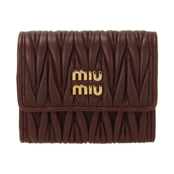 Miu Miu Small Matelassé Nappa Leather Wallet 158467242 [P]