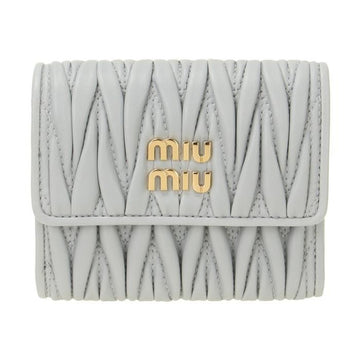 MIU MIU スモールマテラッセナッパレザー財布 158467244 [P]