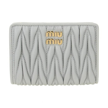Miu Miu Small Matelassé Napa Leather Wallet 158467245 [P]