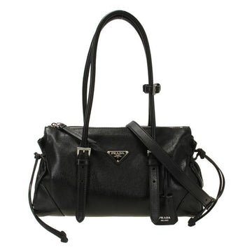 Prada Medium Glace Leather Tote Bag 158467253 [P]