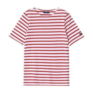 SAINT JAMES NEIGE TULIPE unisex T-Shirt mit modernem Streifen 9863 144734709 [P]
