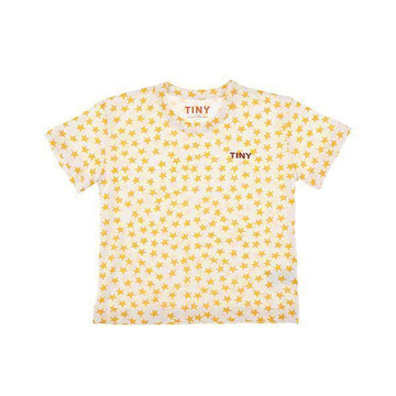 TINY COTTONS スター ティー オフホワイト 4Y 146943097 [P]