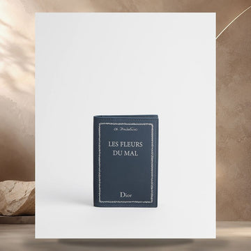 Dior Passport Cover Blue & White Book Cover Embossed Calfskin 2BTPH023GUS_H56E 158405476 [P]