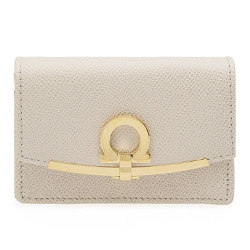 SALVATORE FERRAGAMO Kartenetui 22-D198 BONE 740823 29171823 [P]