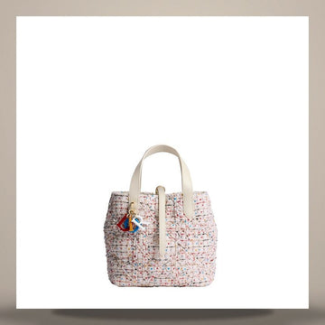 LOUIS VUITTON トゥジュール バーティカル トートバッグ スモール マルチカラー マクロカナージュ ツイード 158470277 [P]