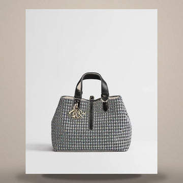 LOUIS VUITTON Houndstooth Stickerei & Pailletten Beuteltasche mittel, mehrfarbig, M2821OSOX_M911 158470281 [P]