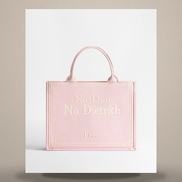 Louis Vuitton Dior Book Tote Strap Bag Medium Pink Tender 158470345 [P]