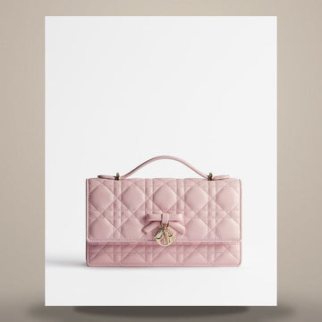 LOUIS VUITTON Mini Tasche Dior My Dior in Supérieur Pink Cannage Lammleder 158470354 [P]