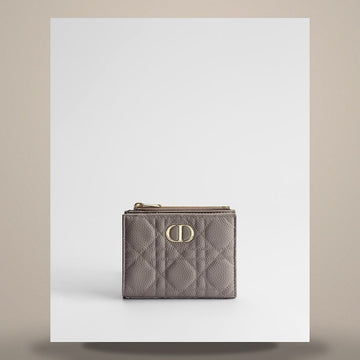 DIOR カロ ダリア 財布 グリー トリアノン カナージュ グレイン カーフスキン S5934OUTE_M63G 158470376 [P]
