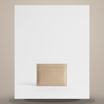 Dior Triennale Freesia Card Holder Trench Flat Cannage Lambskin S4601OSQM_M73U 158470427 [P]