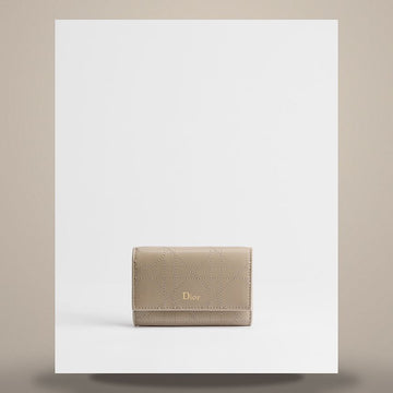 Dior Trench Flat Cannage Lambskin Wallet S4602OSQM_M73U 158470434 [P]