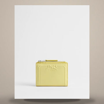 Dior Dahlia Wallet Mimosa Milled Calfskin 158470448 [P]