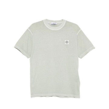 STONE ISLAND ロゴパッチ 半袖 Tシャツ 156166354 [P]