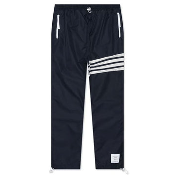 THOM BROWNE メッシュ斜めトラックパンツ ネイビー 24FW 07863 415 123042297 [P]