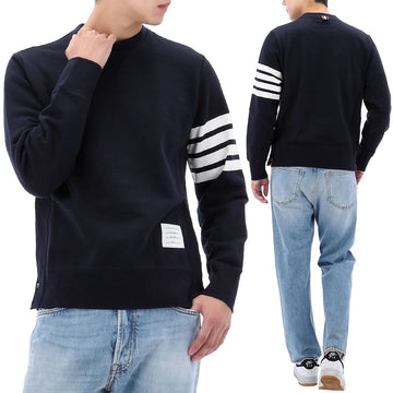 Thom Browne Diagonal Stripe 4-Bar Classic Sweatshirt 158472146 [P]