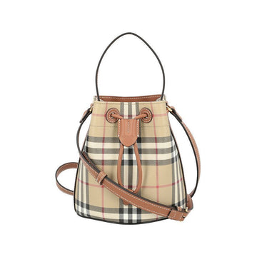 Burberry Check Bucket Shoulder Bag 153570460 [P]