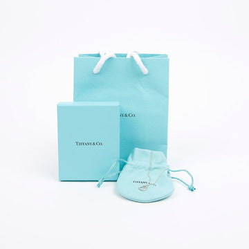 Tiffany & Co Open Heart Silver Necklace 158376231 [P]