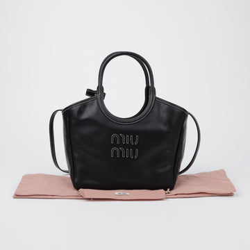 MIU MIU Damentasche Ivy Leder Schwarz 158335023 [P]