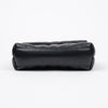 Saint Laurent Lulu Toy Leather Shoulder Bag Black Silver 158335156 [P]