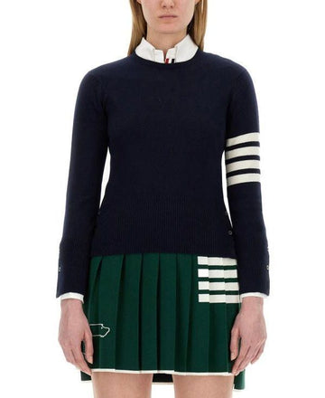Thom Browne Classic Cashmere 4-Bar Pullover Knit 151102892 [P]