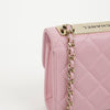 CHANEL Trendy CC Mini Lambskin Vanity Crossbody Bag Pink 158314340 [P]