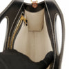 Burberry Mini Triton Cotton Canvas Leather Pocket Tote Shoulder Bag Black 158335171 [P]