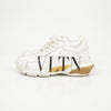 Valentino White Leather Logo Bounce Women's Sneakers 158377644 [P]
