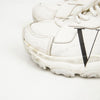 Valentino White Leather Logo Bounce Women's Sneakers 158377644 [P]