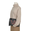 GUCCI キングスネーク キャンバス クラッチ ブラック 158377814 [P]