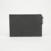 GUCCI キングスネーク キャンバス クラッチ ブラック 158377814 [P]