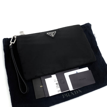 PRADA ナイロンストラップクラッチポーチ 2nh004 158480092 [P]