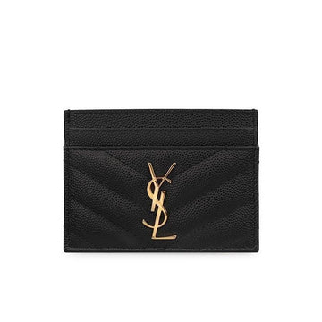 Saint Laurent Quilted Monogram Card Case 157338621 [P]