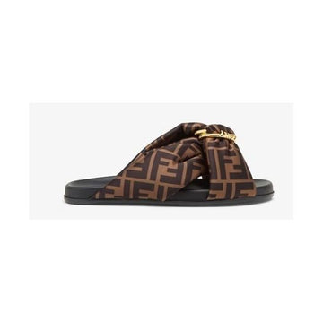 Fendi FF Satin Slide 8X8645 AE7S F0R7V 157204102 [P]