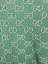 Gucci Mint GG Jacquard Cotton Wool Blend Knit Sweater Short Sleeve 158480333 [P]
