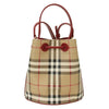 BURBERRY Mini Check Bucket Bag 158480573 [P]