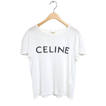 Celine Women's Logo Short Sleeve T-Shirt X237370E 158480646 [P]